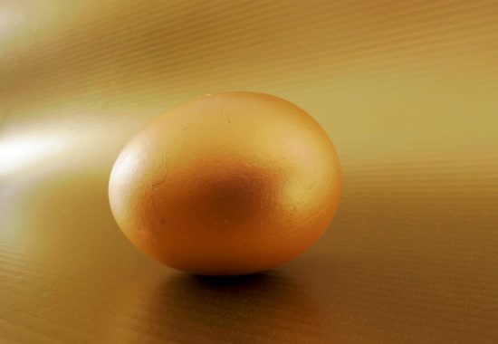 An image of a golden egg